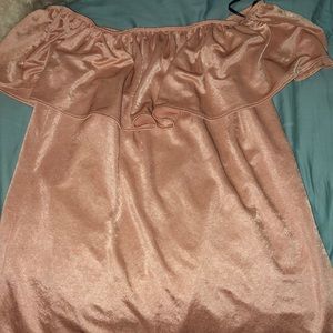 Off shoulder party dress